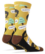 Bob Ross Happy Tree Socks from Oooh Yeah! Socks