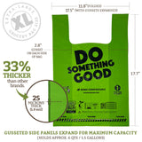 Single Roll - 90 XL Bags w/ Handles from Doggy Do Good®