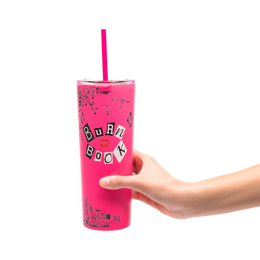 Mean Girls Burn Book Tumbler - 24 oz from Dragon Glassware