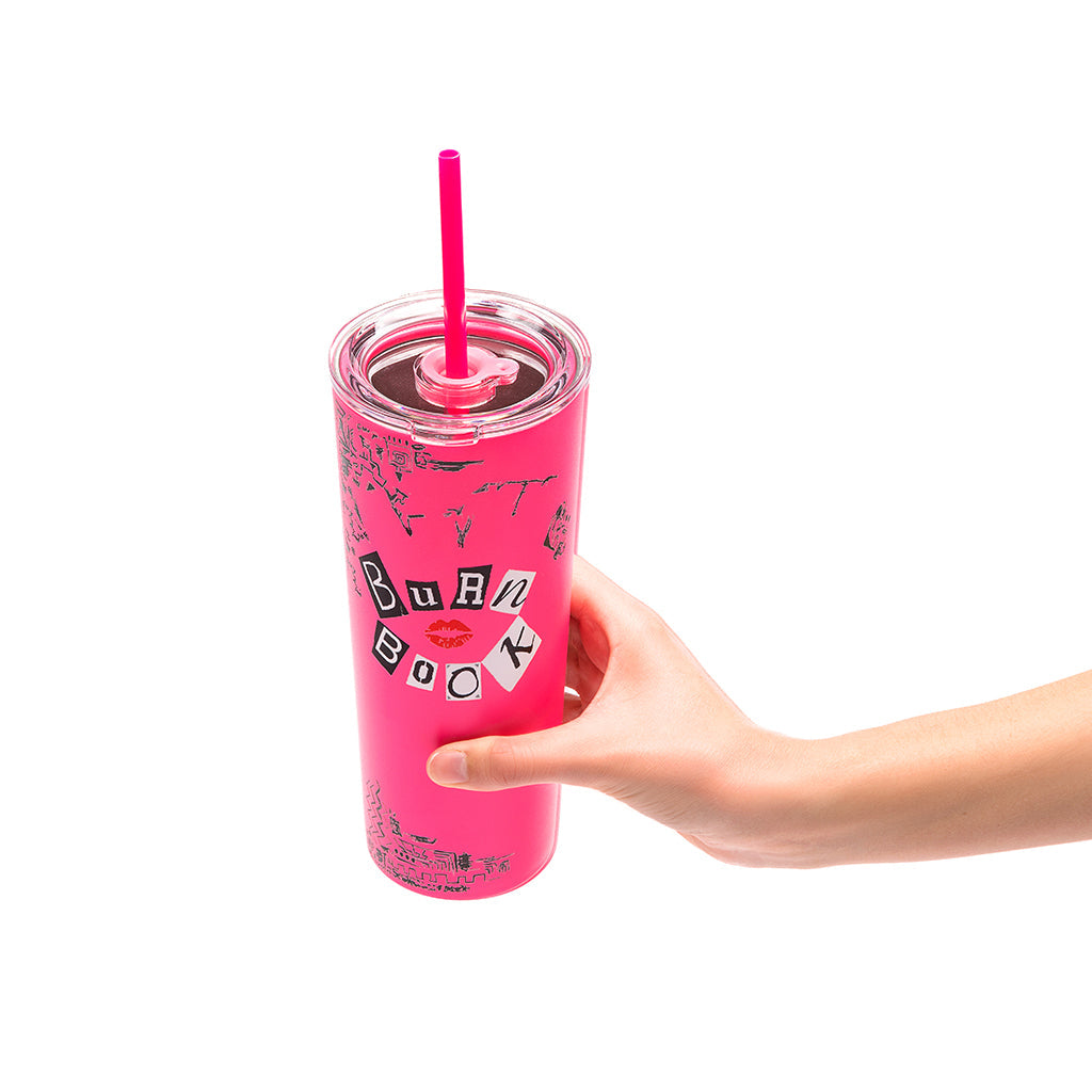 Mean Girls Burn Book Tumbler - 24 oz from Dragon Glassware