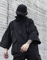 IBJ169 Paratrooper Short Sleeves Jacket from Niepce Inc