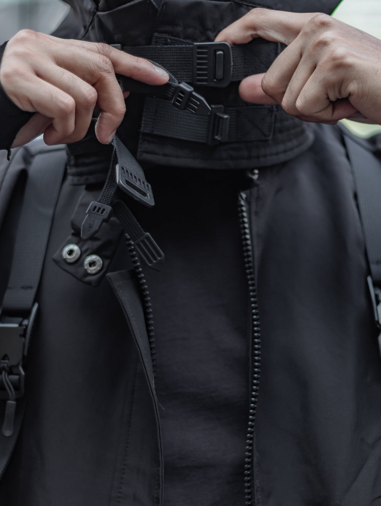IBJ169 Paratrooper Short Sleeves Jacket from Niepce Inc