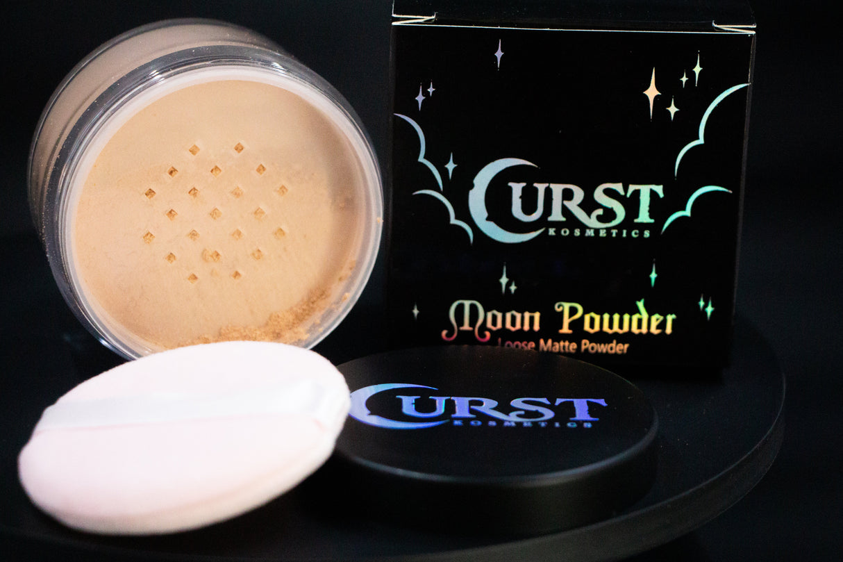 MOON POWDER ™ loose Translucent powder from Curst kosmetics
