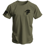 Hardest Part of War Was Leaving Men's T-Shirt From Combat Iron Apparel