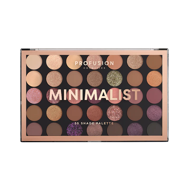 Minimalist 35 Shade Palette from Profusion Cosmetics