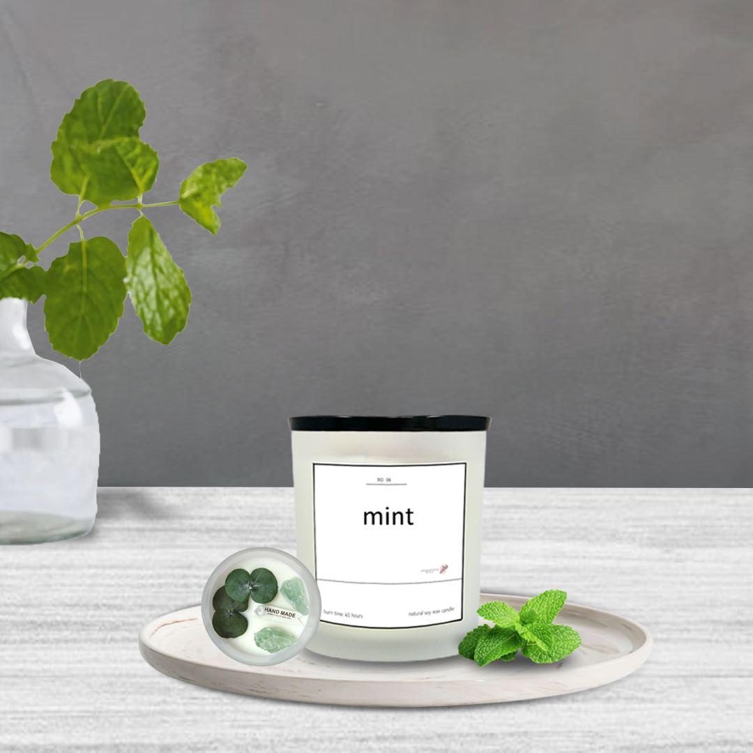 Mint Scented Candle from evaparoma