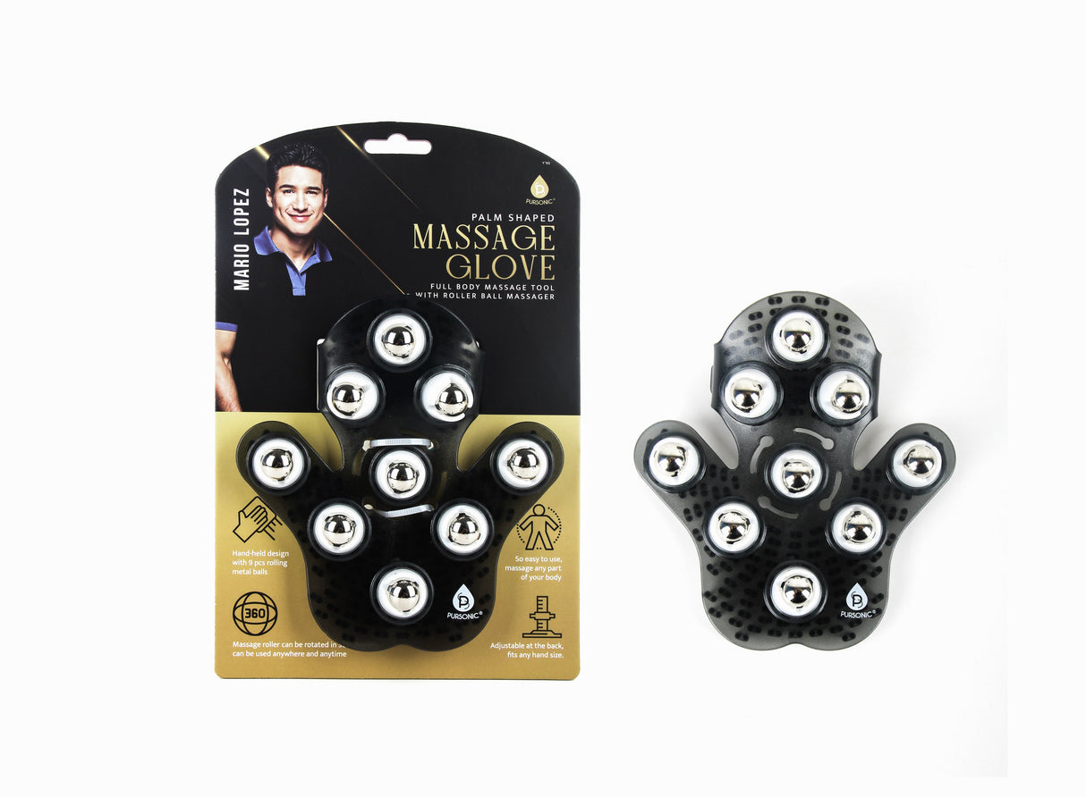 Mario Lopez Palm Shaped Massage Glove from Pursonic