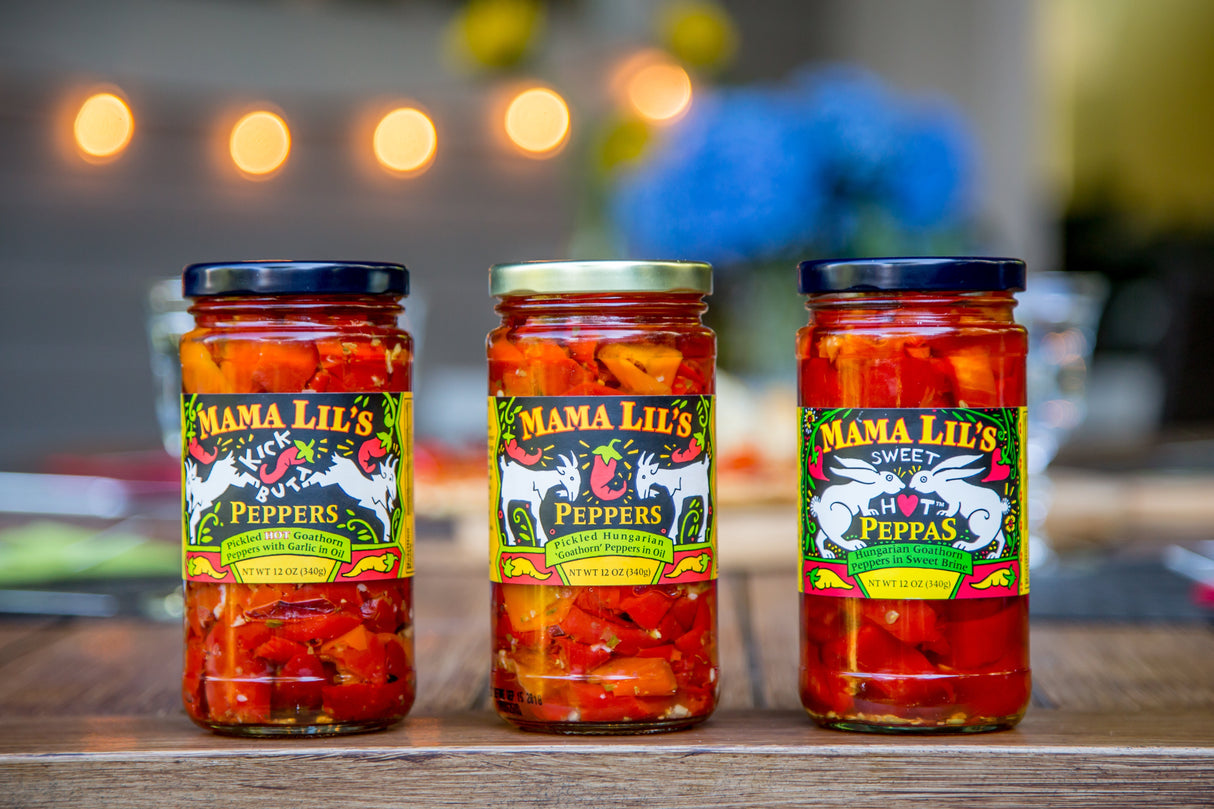 Mama Lil's Pickled Pepper Variety - 12oz. from Mama Lil's