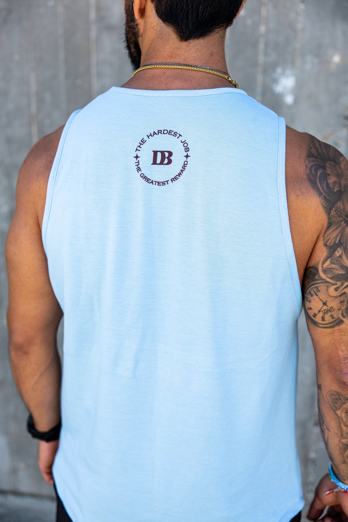 Hardest Job Cut Off Tank From DadBod Apparel