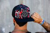 Premium Active 6-Panel Logo Hat (Black Splatter) from DadBod Apparel