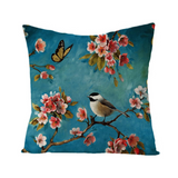 Feathered Floral Cushion Covers from Moderny