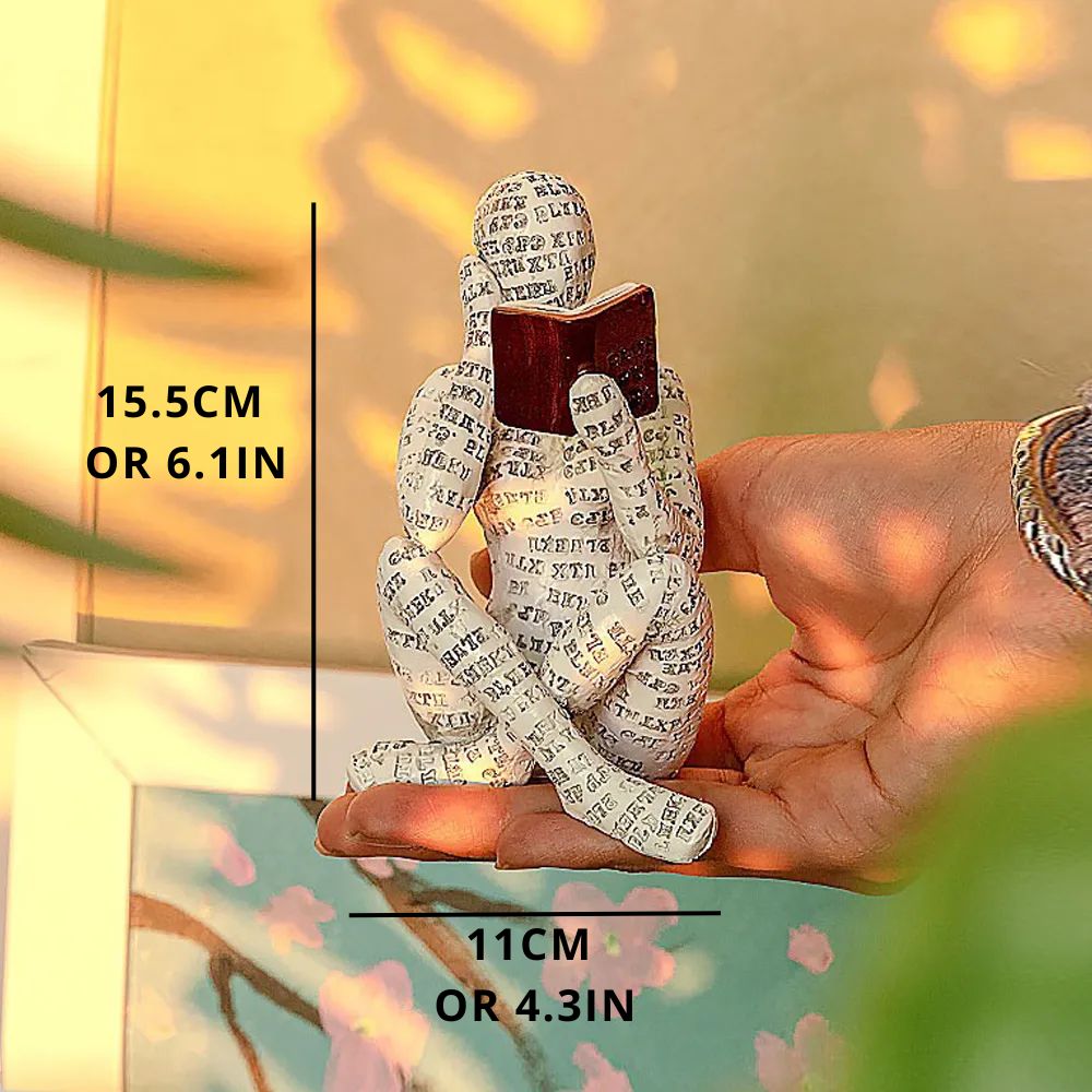 Bookworm Sculpture from Moderny