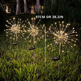 Waterproof Solar Firework Lamp from Moderny