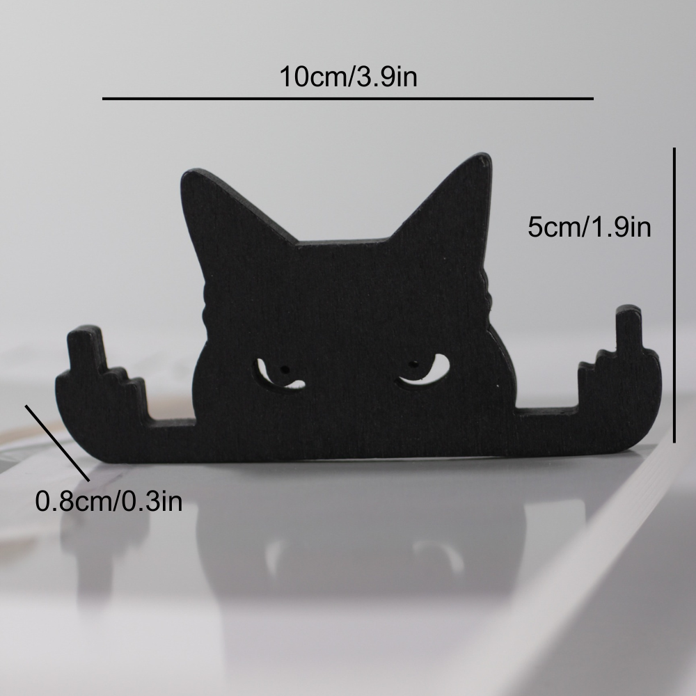 Irritated Cat Figurine from Moderny