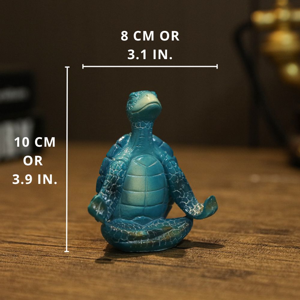Yoga Turtle Statues from Moderny