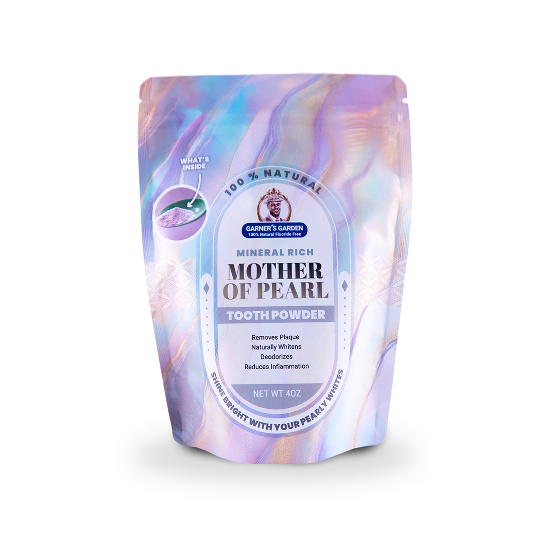 Mother of Pearl Tooth Powder | Fluoride Free | 100% Natural from Garner's Garden