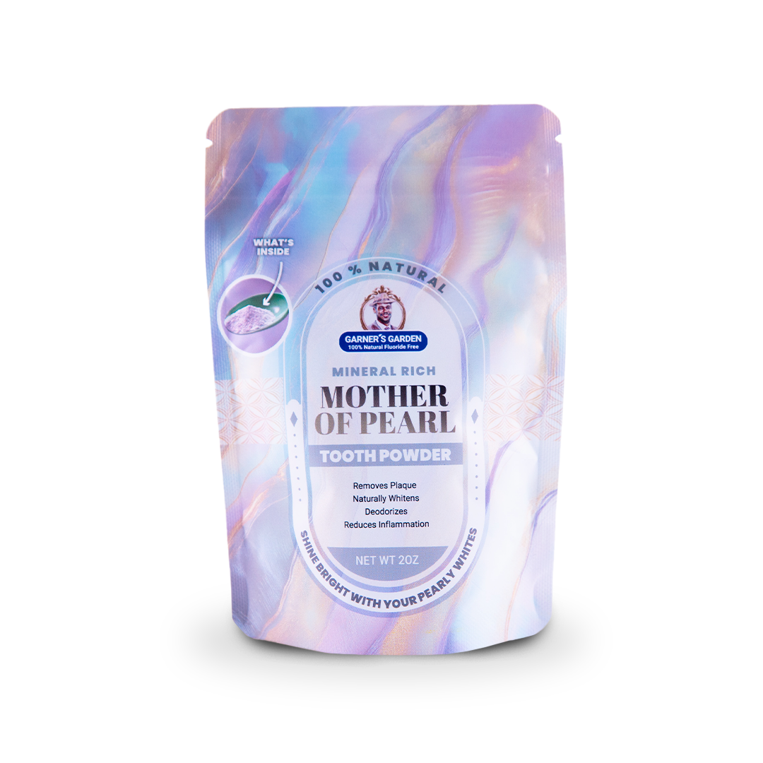 Mother of Pearl Tooth Powder | Fluoride Free | 100% Natural from Garner's Garden
