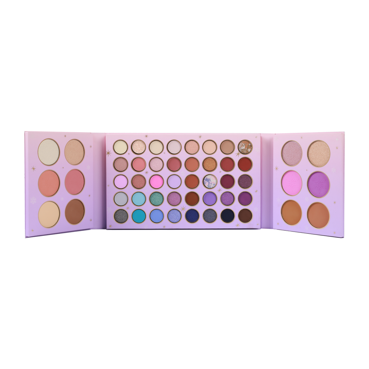 Frosted Snow Sparkle | 52 Shade Face & Eye Palette from Profusion Cosmetics