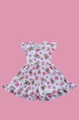 EXCLUSIVE A CUP OF DREAMS DREAM RUFFLE DRESS from DREAM BIG LITTLE CO
