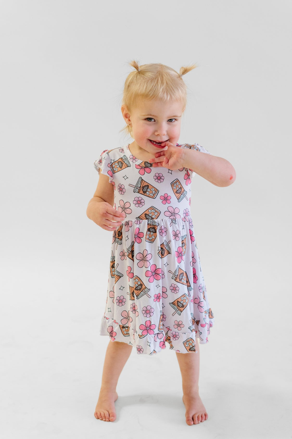EXCLUSIVE A CUP OF DREAMS DREAM RUFFLE DRESS from DREAM BIG LITTLE CO