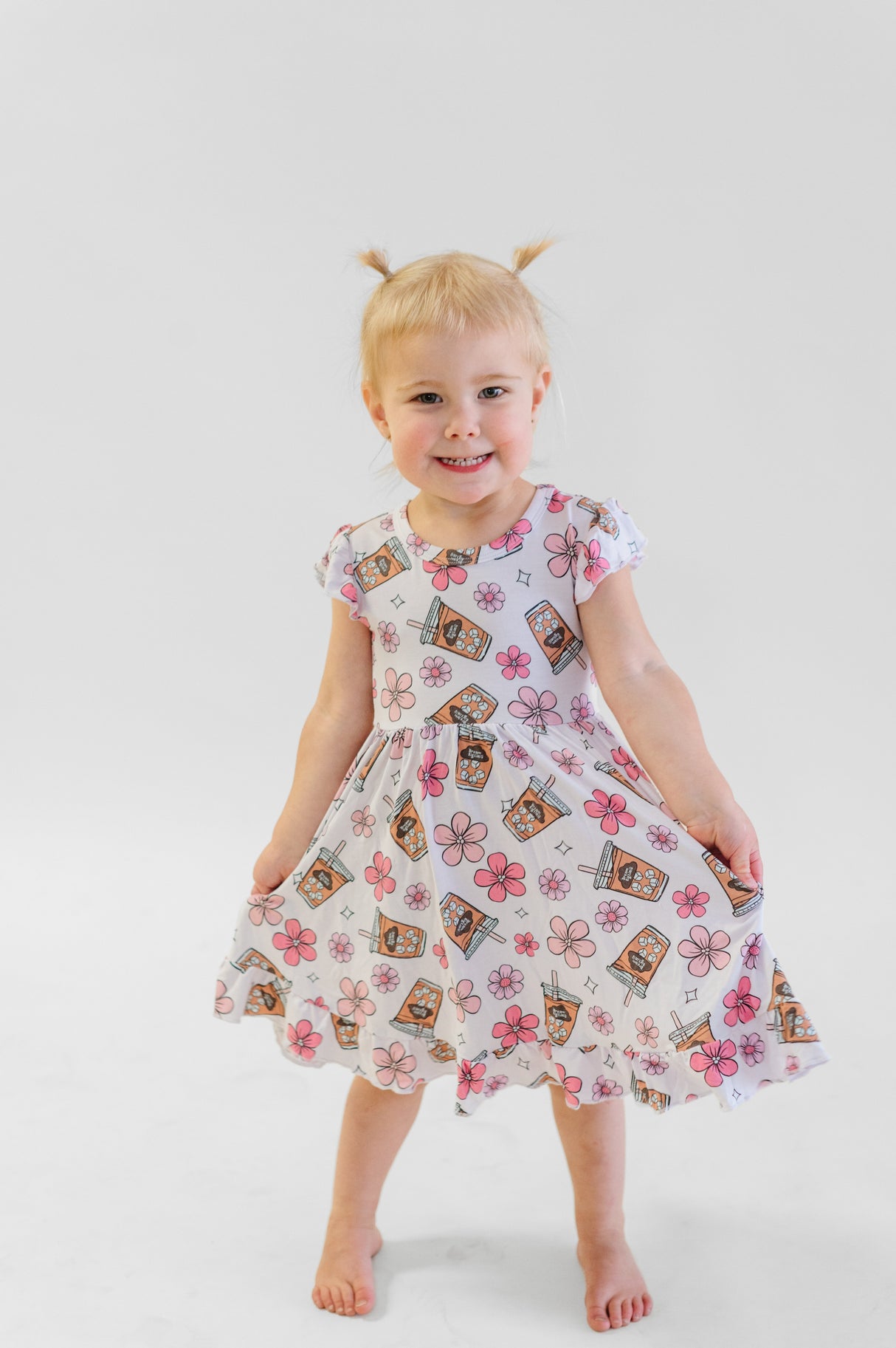 EXCLUSIVE A CUP OF DREAMS DREAM RUFFLE DRESS from DREAM BIG LITTLE CO