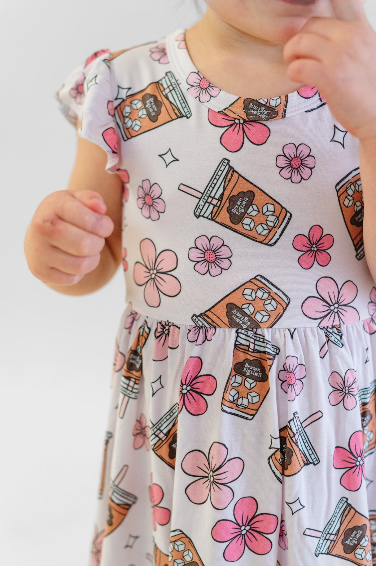 EXCLUSIVE A CUP OF DREAMS DREAM RUFFLE DRESS from DREAM BIG LITTLE CO
