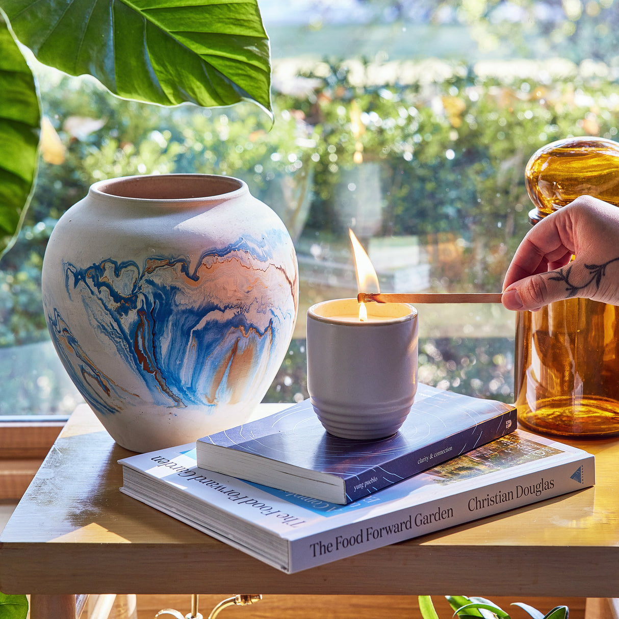 Garden Vibes Candle/Planter 2-in-1 from Modern Sprout