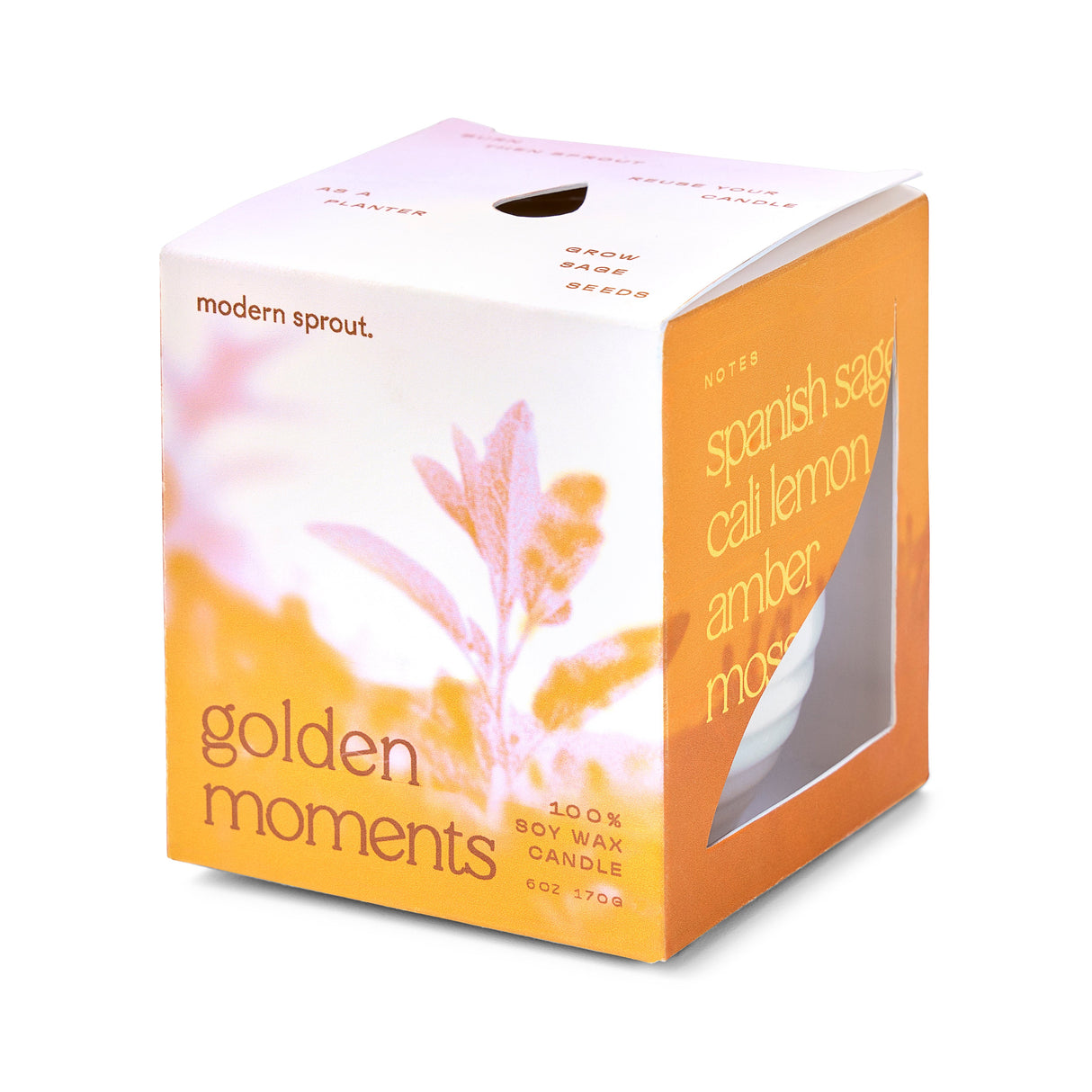 Garden Vibes Candle/Planter 2-in-1 from Modern Sprout