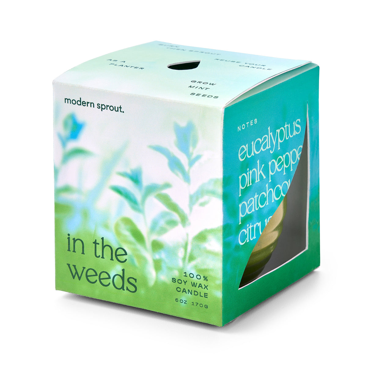 Garden Vibes Candle/Planter 2-in-1 from Modern Sprout