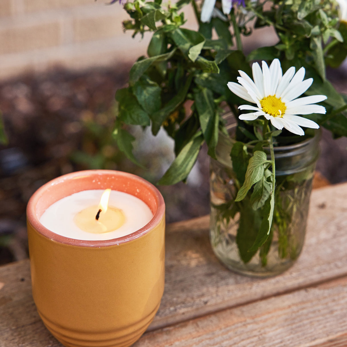 Garden Vibes Candle/Planter 2-in-1 from Modern Sprout