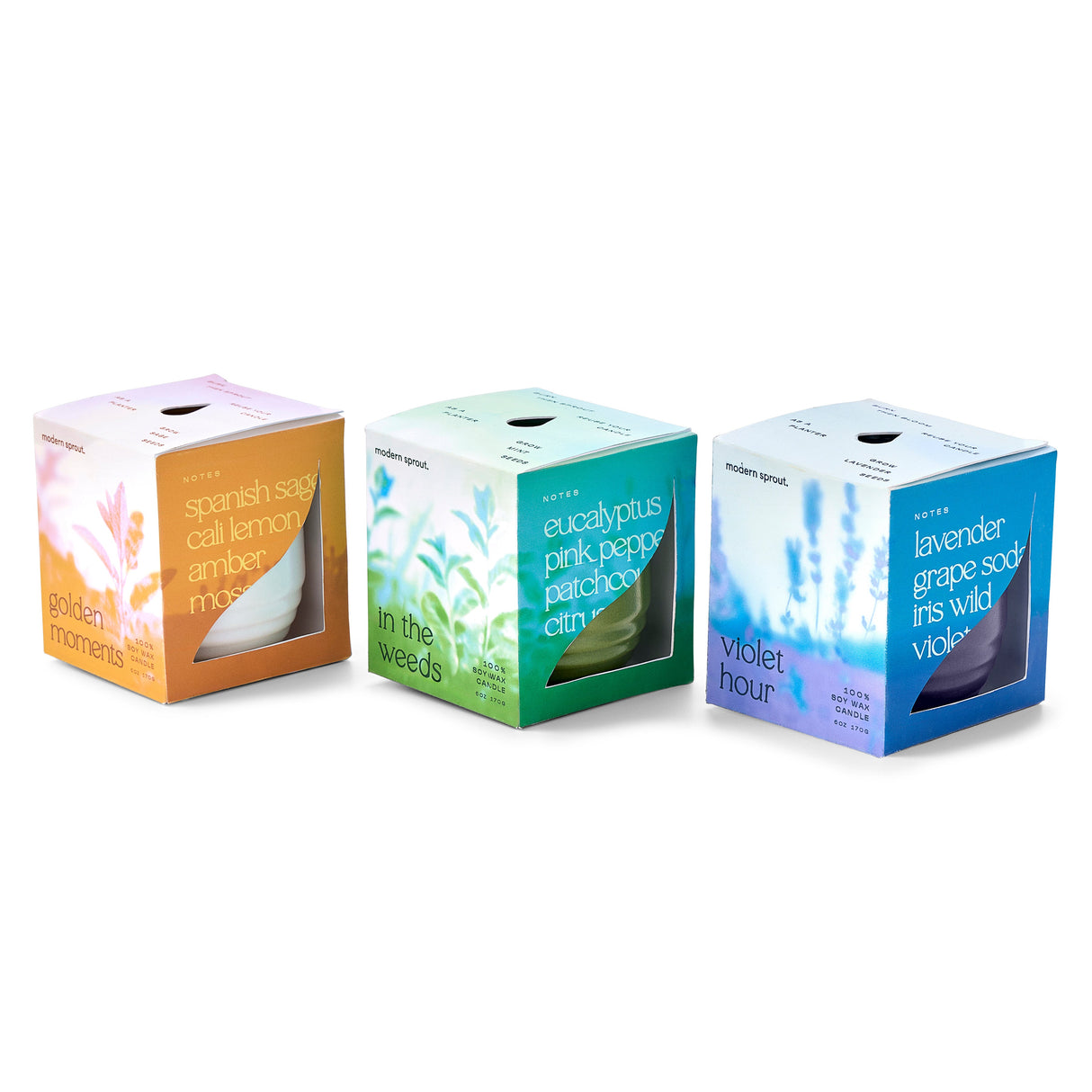 Garden Vibes Candle/Planter 2-in-1 from Modern Sprout