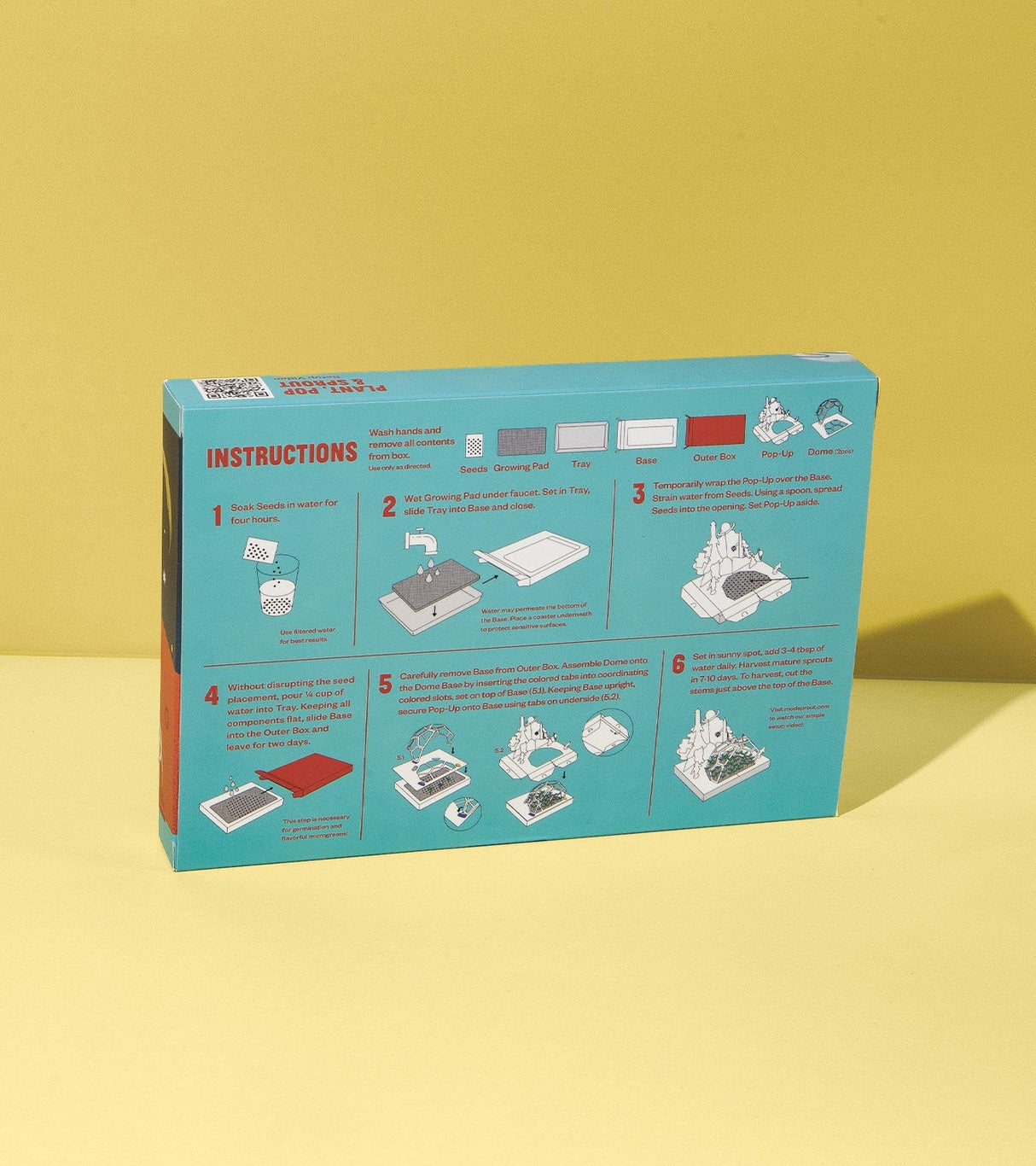 Microgreens Pop-Up Kit from Modern Sprout