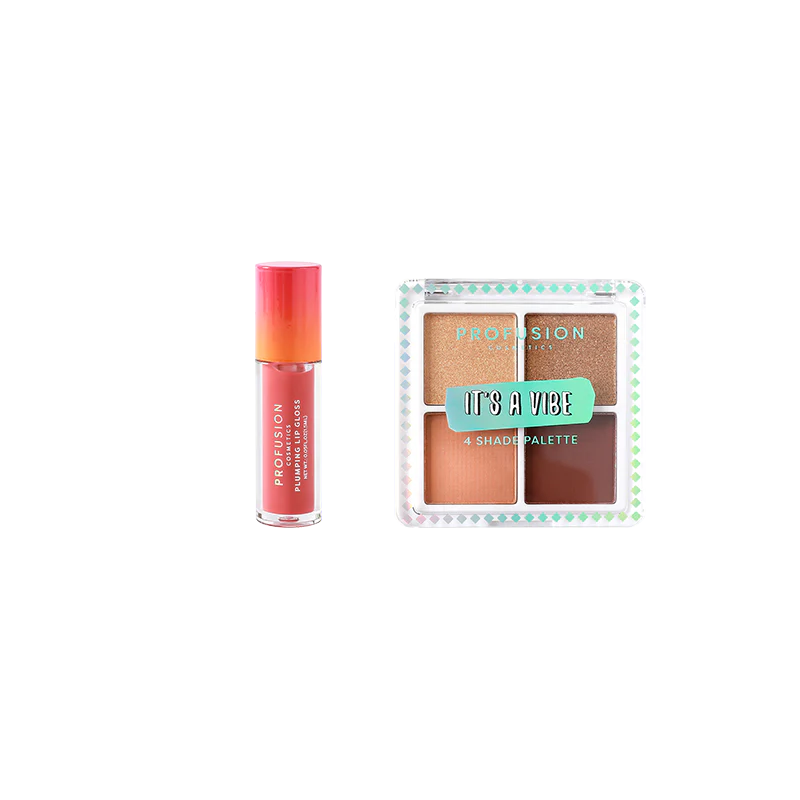 It's a Vibe | Festival Ready 3-pc Bag & Cosmetic Set from Profusion Cosmetics