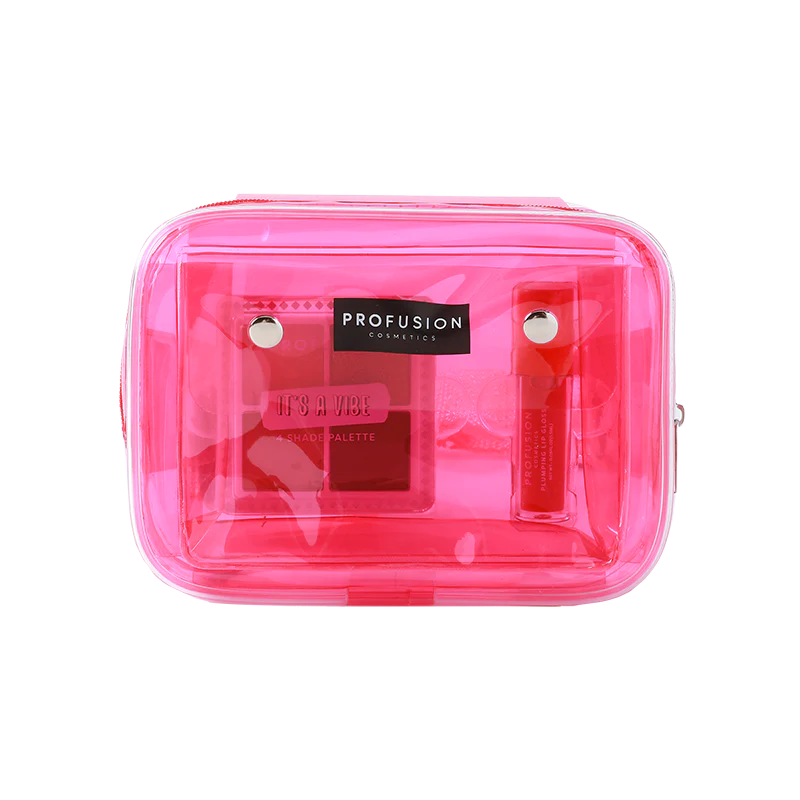 It's a Vibe | Festival Ready 3-pc Bag & Cosmetic Set from Profusion Cosmetics
