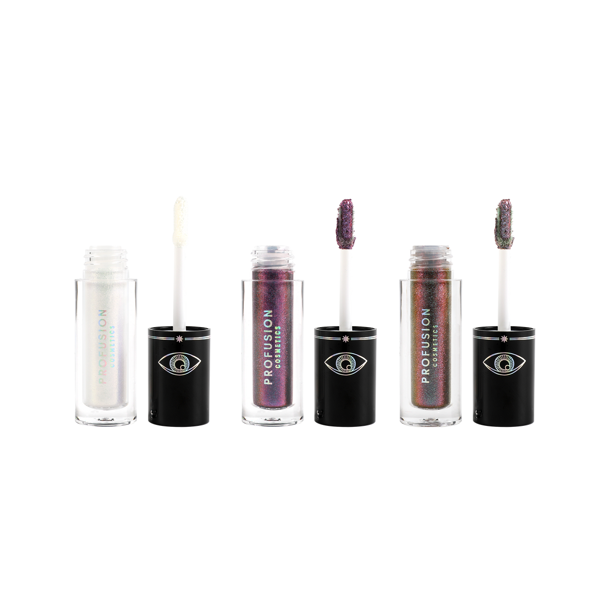 Evil Eye-Chrome Liquid Topper Set from Profusion Cosmetics