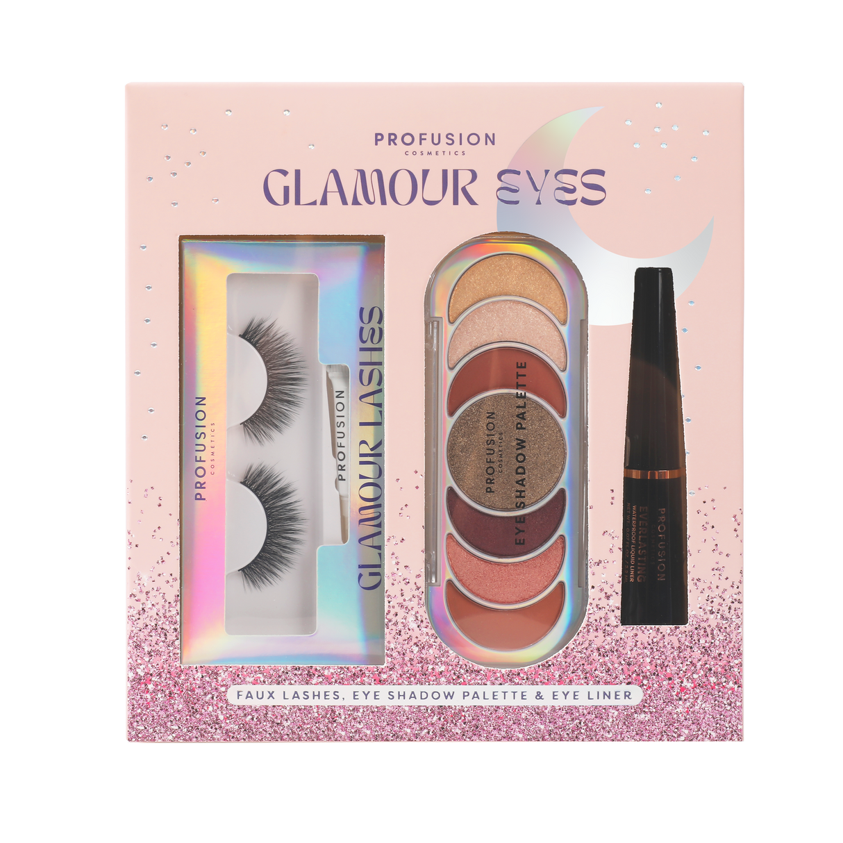 GLAMOUR EYES - 3 PC EYE SET from Profusion Cosmetics
