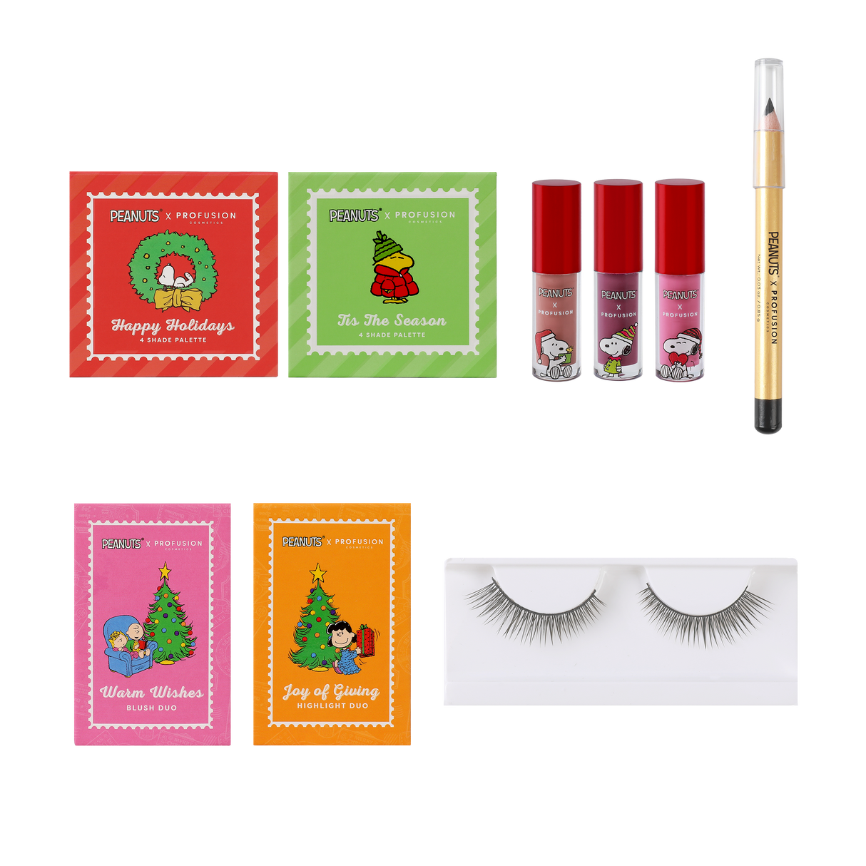 Peanuts Holiday | Merry Christmas Charlie Brown Vanity Set from Profusion Cosmetics