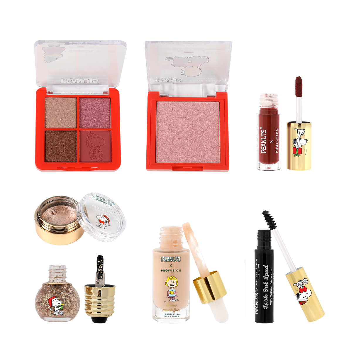 Peanuts Holiday | 12 Days of Advent Calendar from Profusion Cosmetics