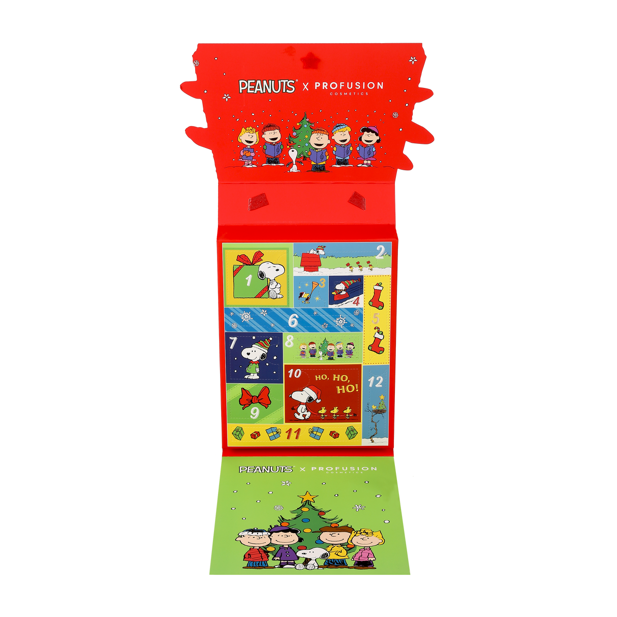 Peanuts Holiday | 12 Days of Advent Calendar from Profusion Cosmetics