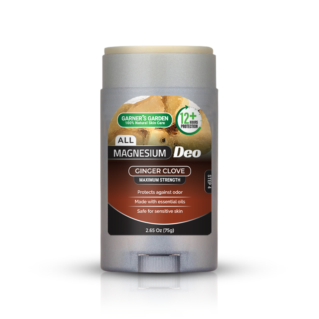 Magnesium Deodorant | 100% Natural from Garner's Garden