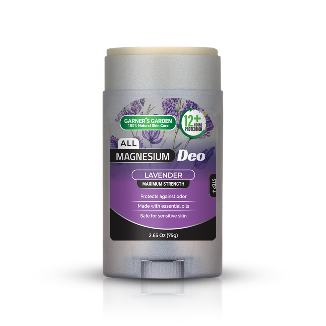 Magnesium Deodorant | 100% Natural from Garner's Garden