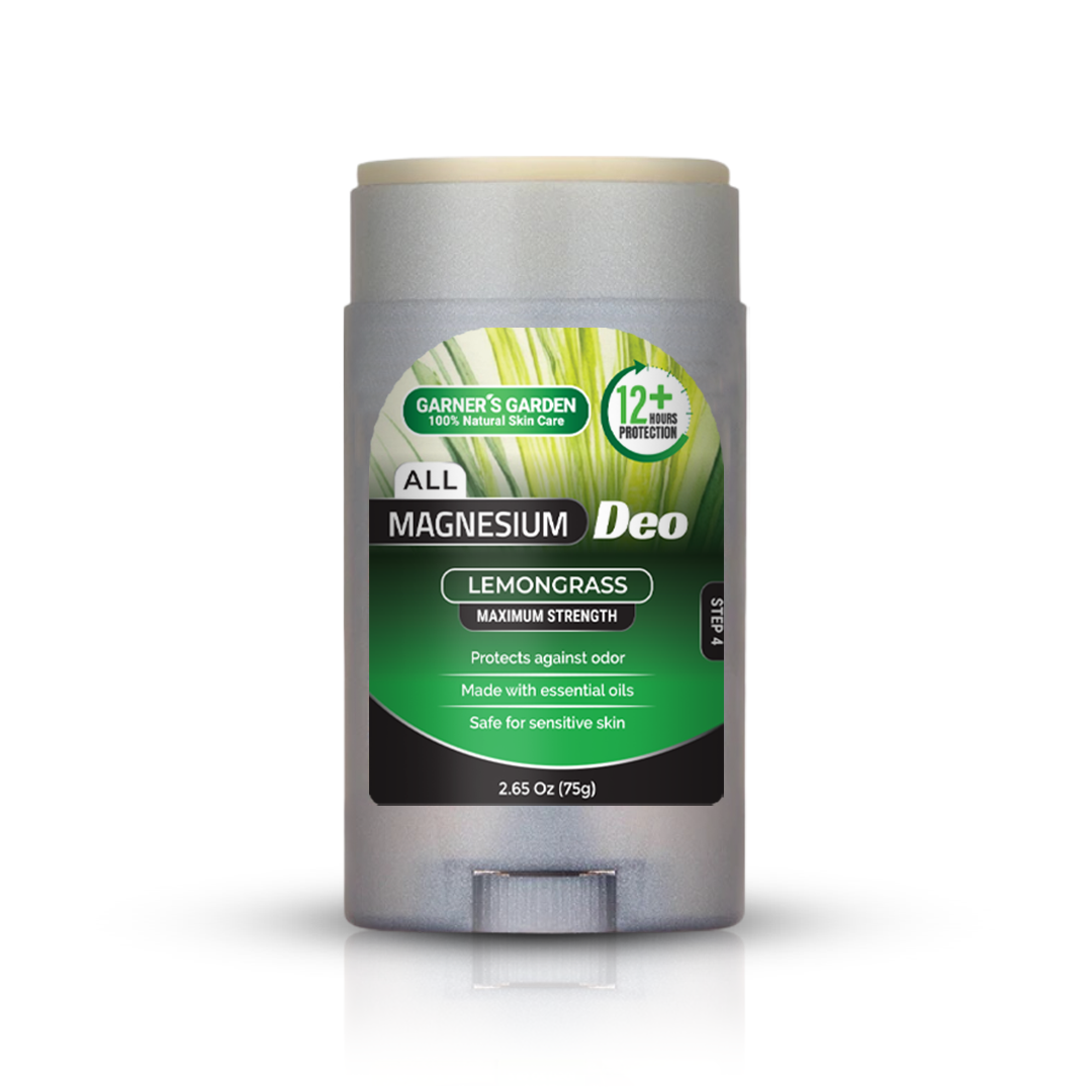 Magnesium Deodorant | 100% Natural from Garner's Garden