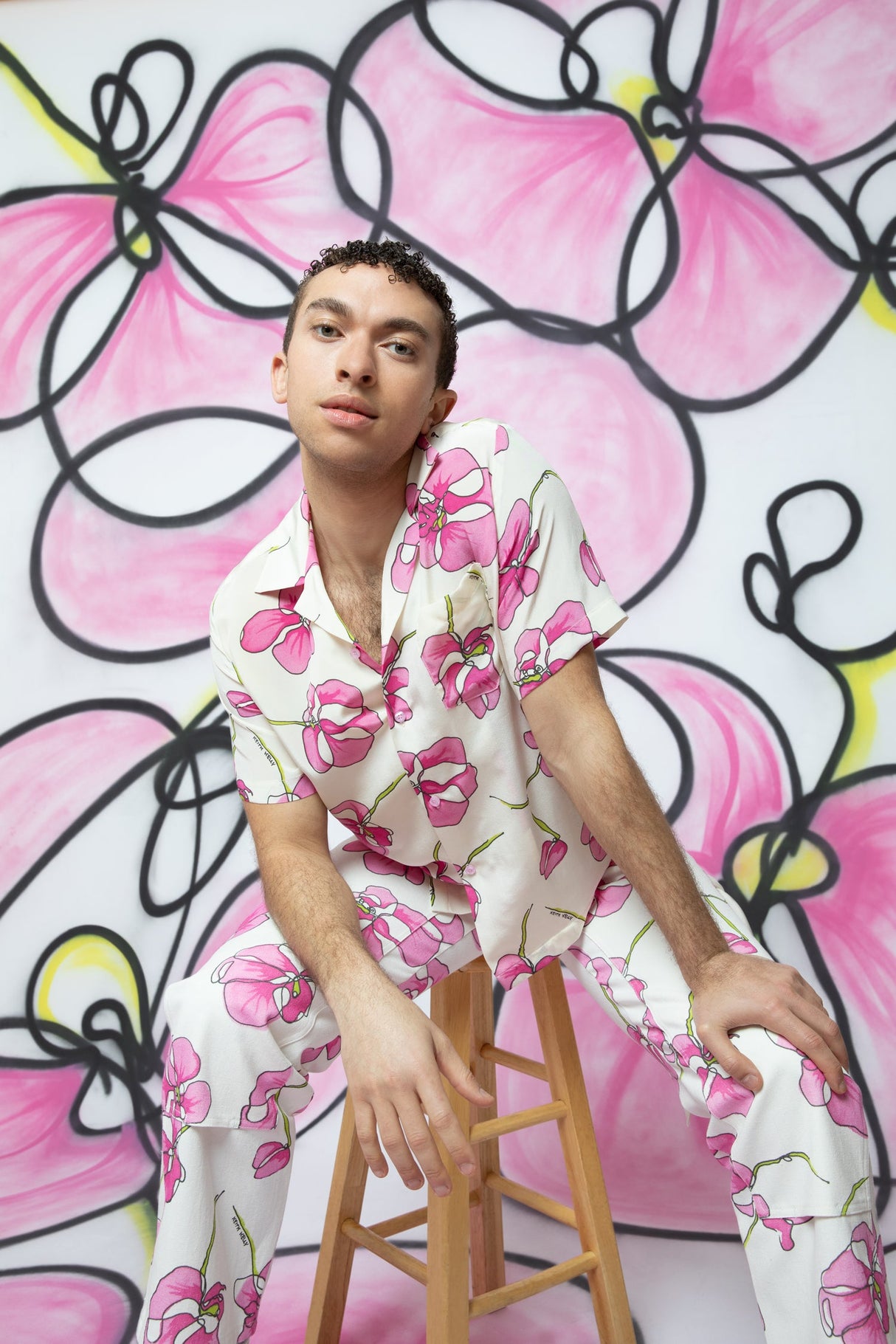 Pink Orchid Silk Shirt from KeithKelly