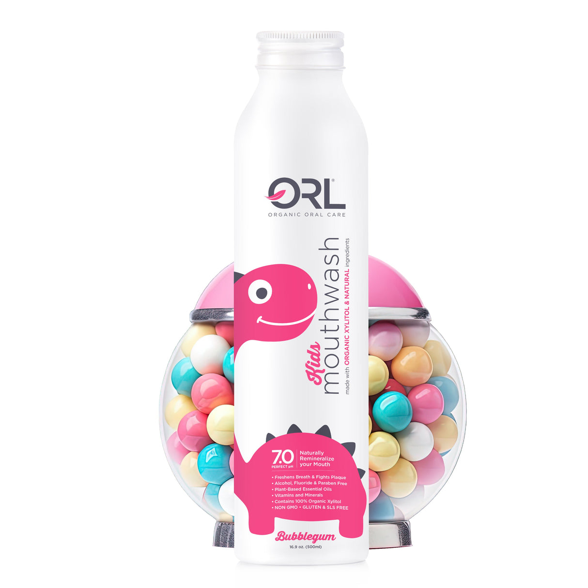 Kids Mouthwash made with Organic Xylitol & Natural Ingredients from ORL