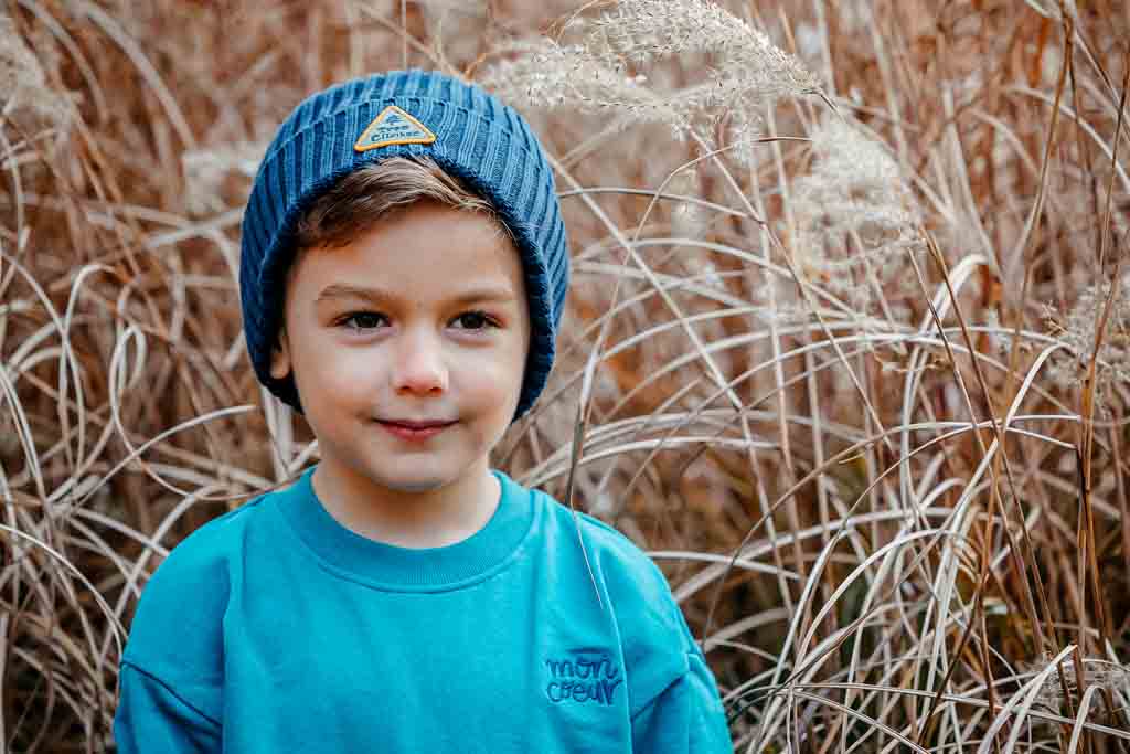 Tree Climber Beanie Hat - Navy From Manymoons