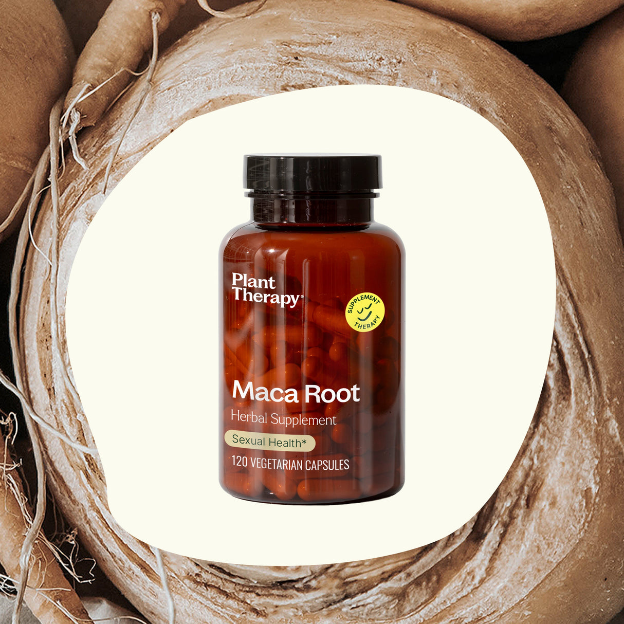 Maca Root Herbal Supplement - 120 Capsules from Plant Therapy