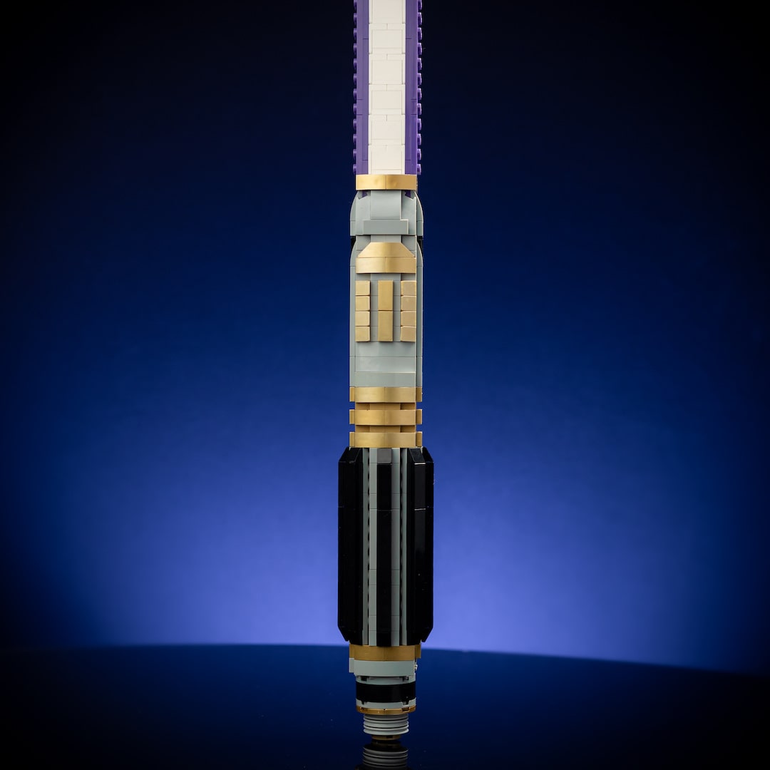 Windu's Life-Sized Saber from Bricker Builds