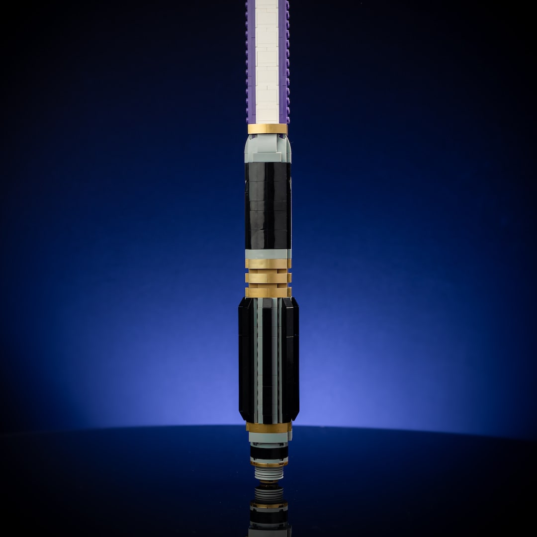 Windu's Life-Sized Saber from Bricker Builds