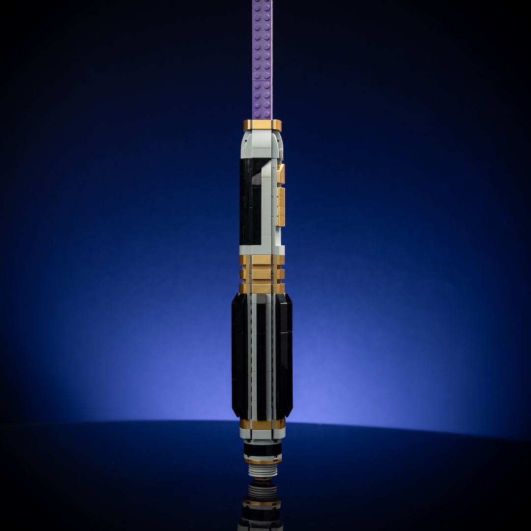 Windu's Life-Sized Saber from Bricker Builds