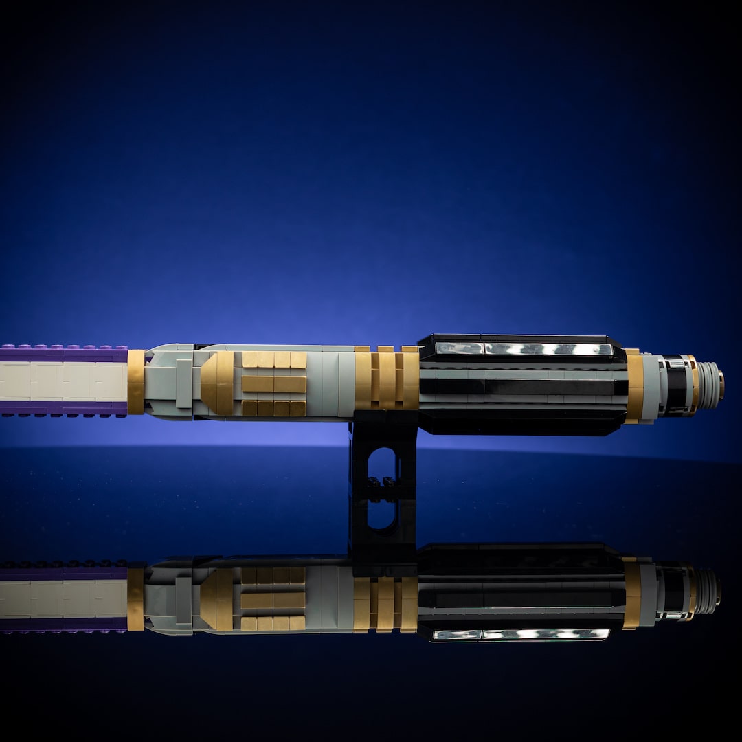 Windu's Life-Sized Saber from Bricker Builds